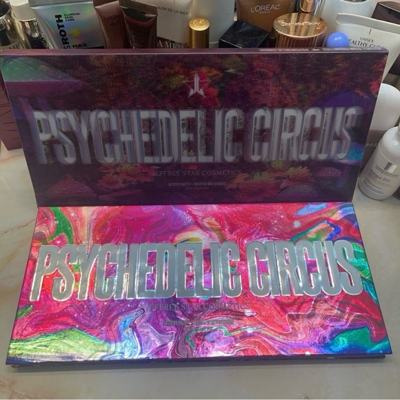 Jeffree Star Cosmetics ~ ‘PSYCHEDELIC CIRCUS’ Eyeshadow Palette ~ RARE & HTF NIB - Picture 14 of 16